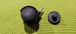 Ruedas giratorias a presion