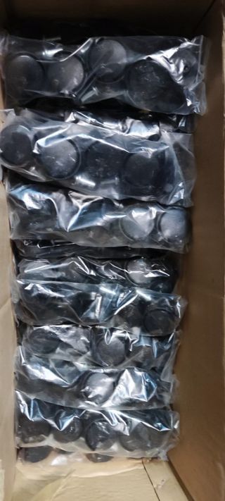 Ruedas giratorias a presion