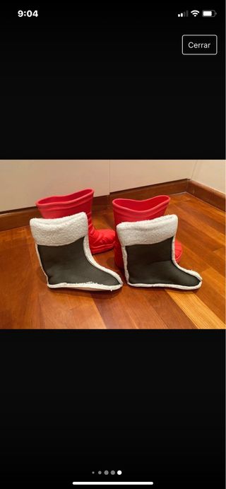 Botas de nieve, talla 34, decatlon 