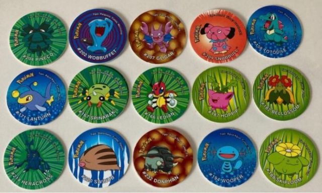 Tazos Pokemon 3
