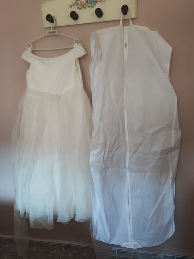 Abito da comunione per bambina più scarpe da comunione