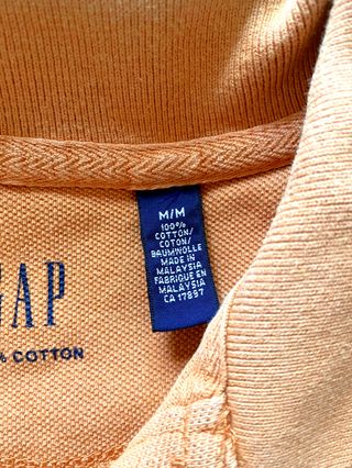 Polo GAP naranja M