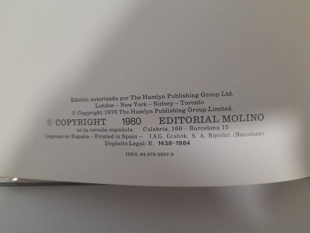 Libro La Sagrada Biblia con estuche 1980 ed Molino