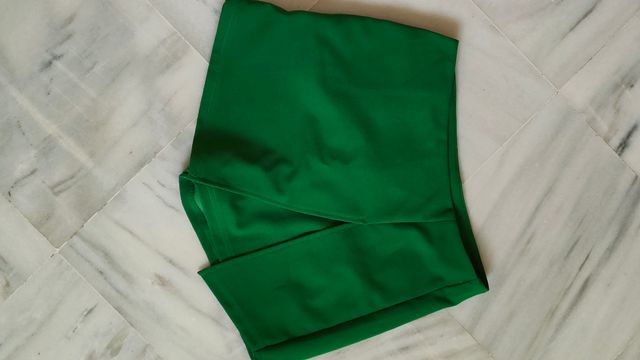 Falda pantalón verde
