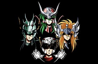 Camiseta Caballeros del zodiaco ( saint Seiya)