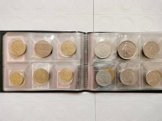 Libro monedas francesas 