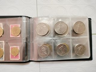 Libro monedas francesas 