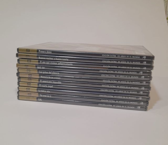 DVD cine Edición extra xx años de El Mundo colecci