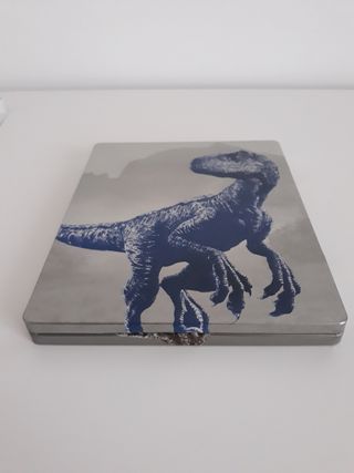 JURASSIC WORLD EL REINO CAÍDO STEELBOOK 4K UHD