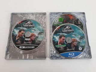 JURASSIC WORLD EL REINO CAÍDO STEELBOOK 4K UHD