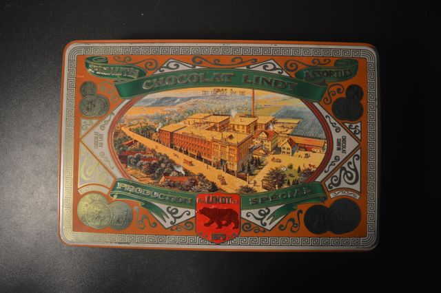 Scatola Lindt anni 90