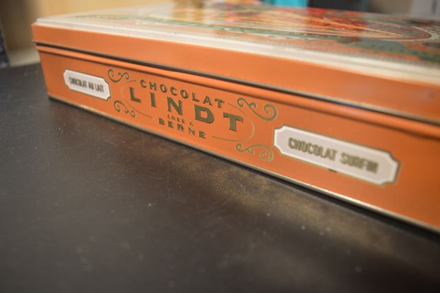 Scatola Lindt anni 90