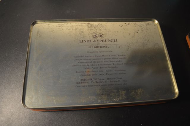 Scatola Lindt anni 90