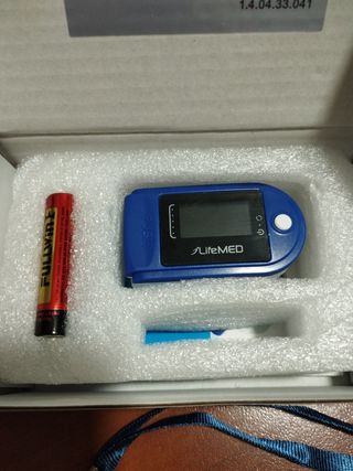 misuratore ossigeno... saturimetro da dito