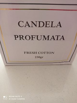 Candela profumata 