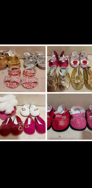 Zapatos muñecas 7,5cm