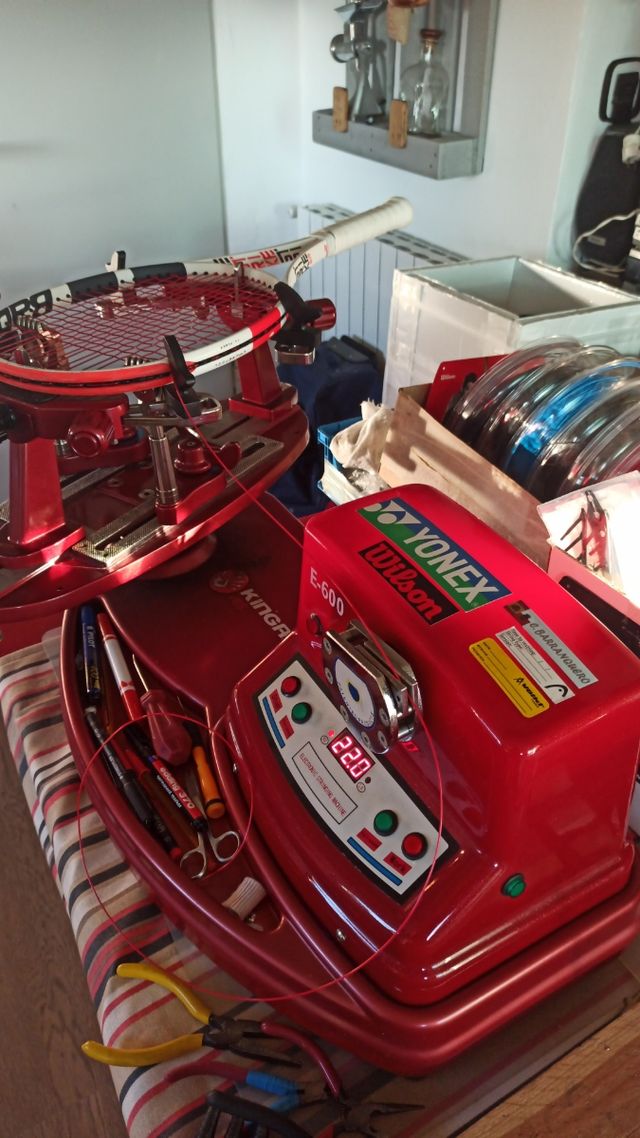 Encordado de raquetas tenis .