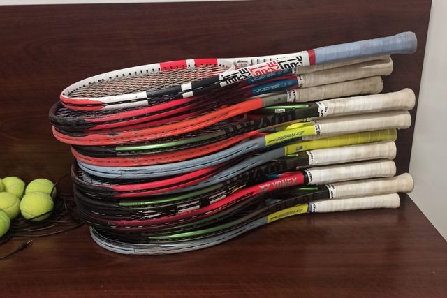 Encordado de raquetas tenis .