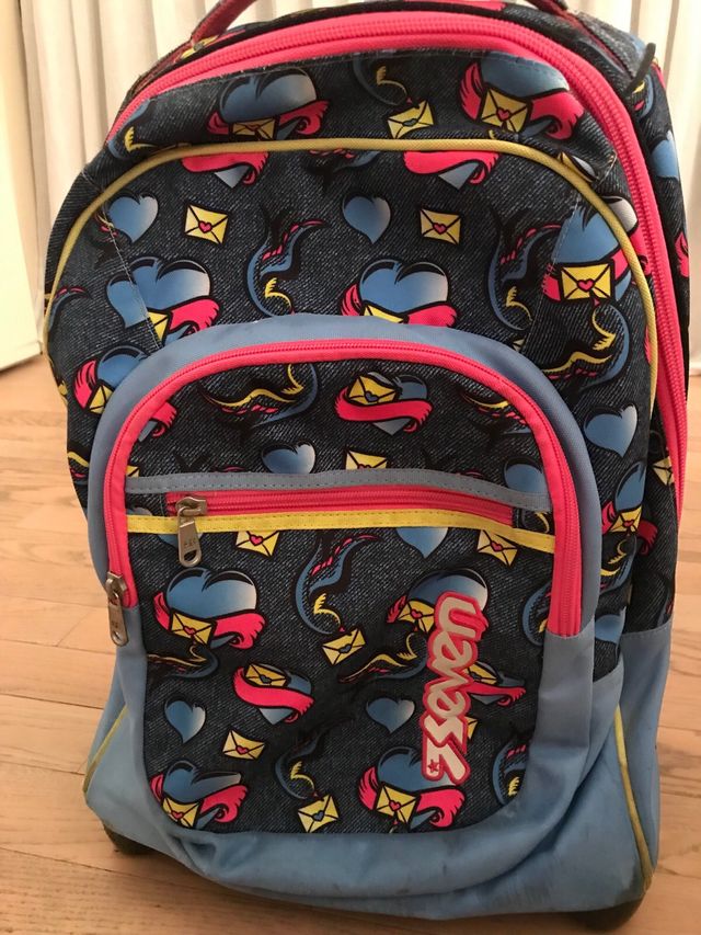 trolley  zaino bambina seven
