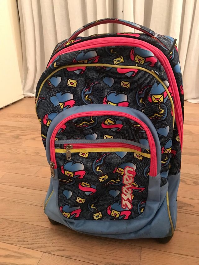 trolley  zaino bambina seven