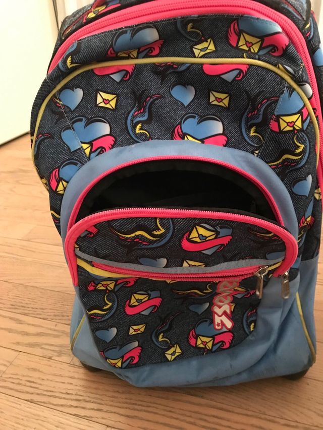 trolley  zaino bambina seven