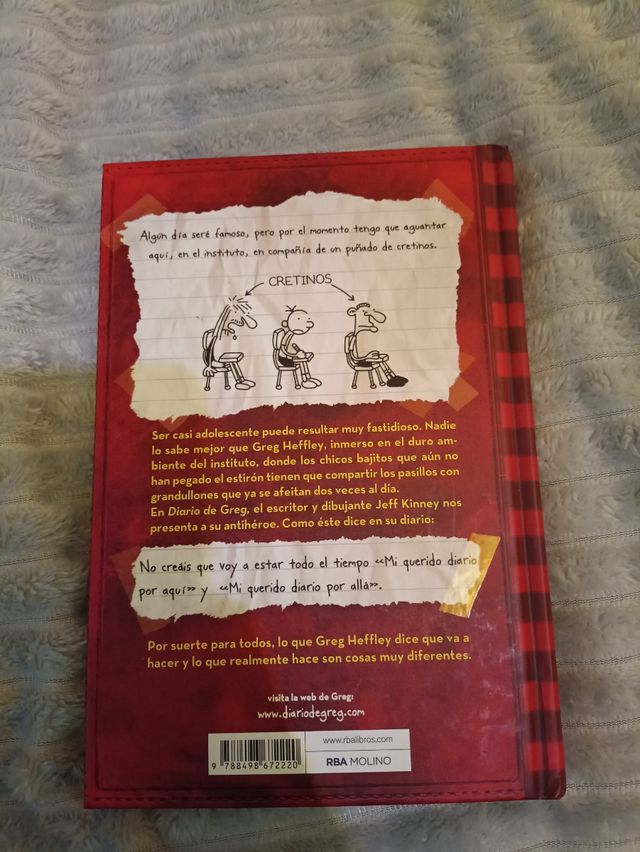 Libro Infantil. Diario de Greg