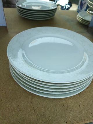 Vajilla  porcelana