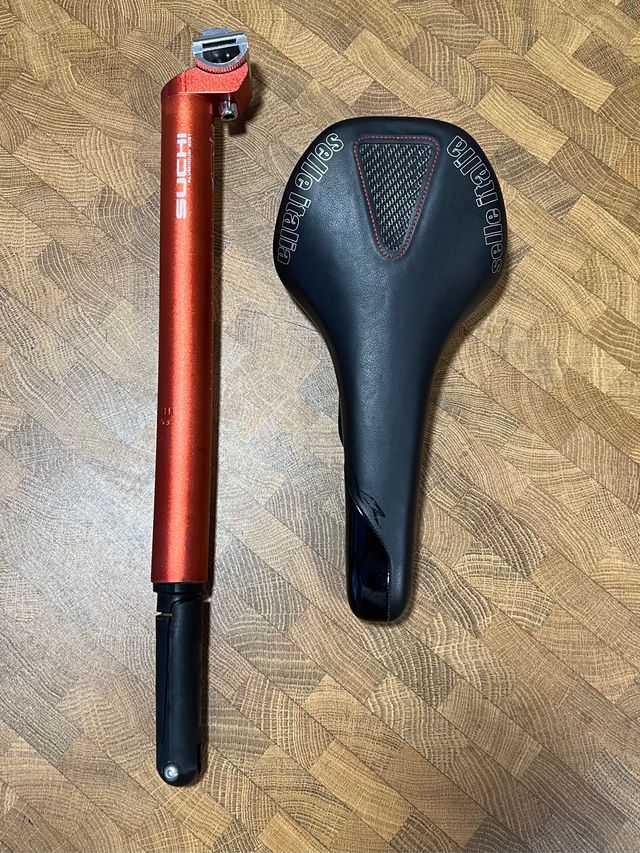 TIJA Y SILLIN BICICLETA SELLE ITALIA