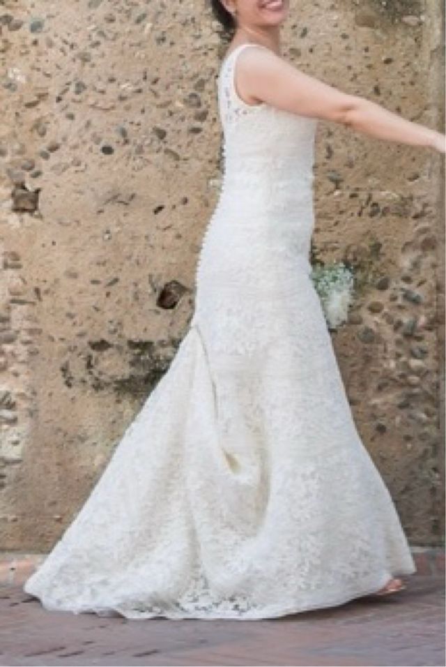 Vestido Novia Rosa Clará espectacular