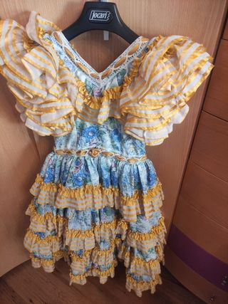 Vestido flamenca niña