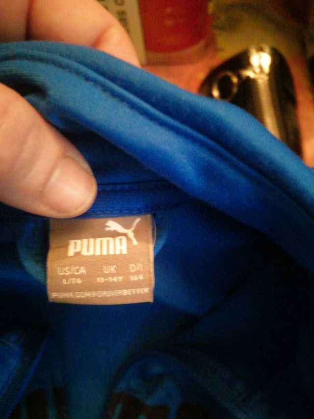 Chaqueta chandal puma talla 14