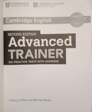 Advanced Trainer 2nd Edition & Answers