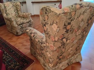 Due poltrone vintage bergère