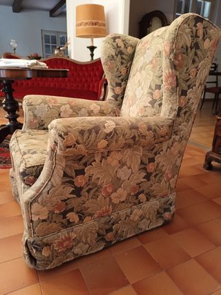 Due poltrone vintage bergère