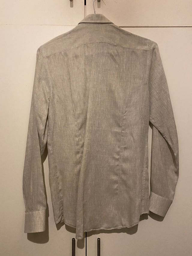 Camicia in lino artigianale Made in Italy