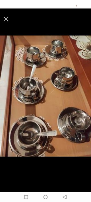 Tazze acciaio