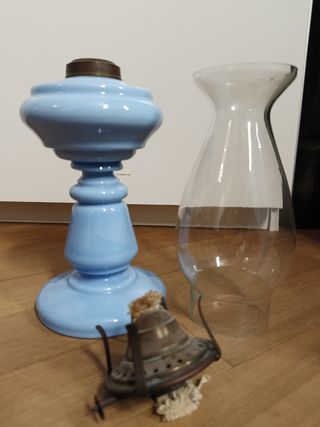 Lampada vintage ad olio da collezione