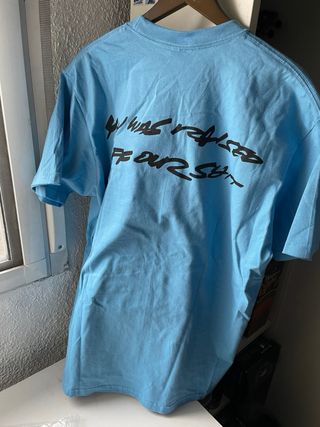 Camiseta box logo supreme x futura T.M