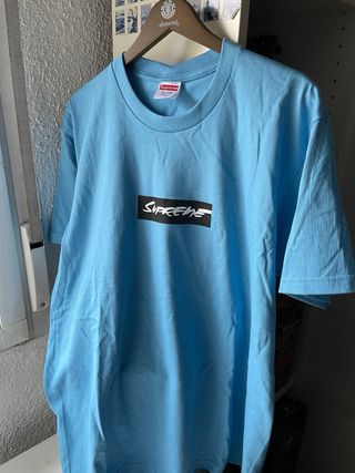 Camiseta box logo supreme x futura T.M