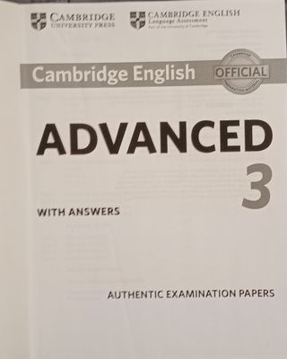 Advanced 3 Tests Cambridge C1