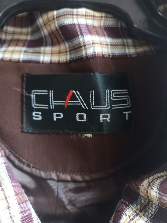 Gabardina mujer marrón 