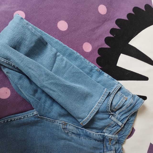 Pantalón vaquero talle alto M/38