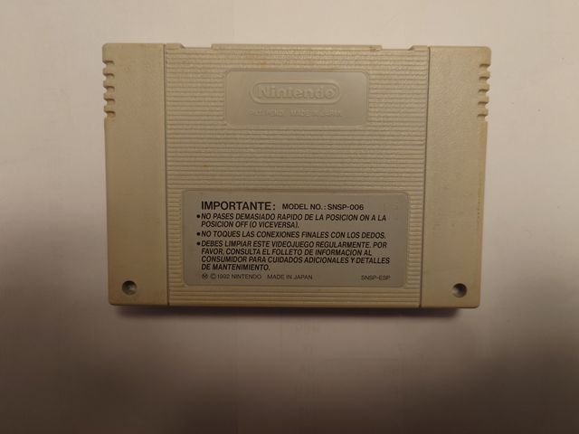 Street Fighter 2 SNES PAL ESP