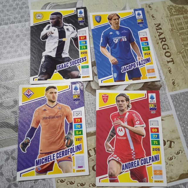 Lotto card adrenalyn panini 2023