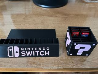 Stand para cajas de juegos