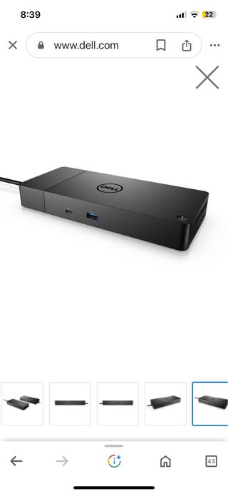 Dell Dock WD19S 130W, USB C