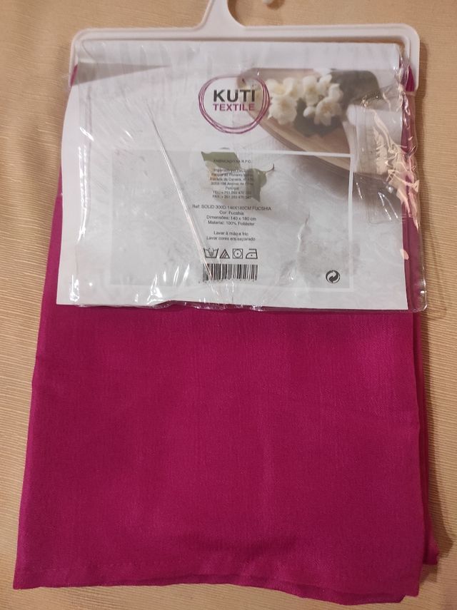 Toalha de mesa retangular