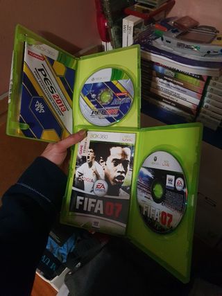 Juegos de futbol xbox 360 fifa 07 & pes 2013