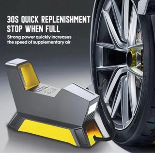 COMPRESSORE ARIA PORTATILE A BATTERIE AUTO MOTO