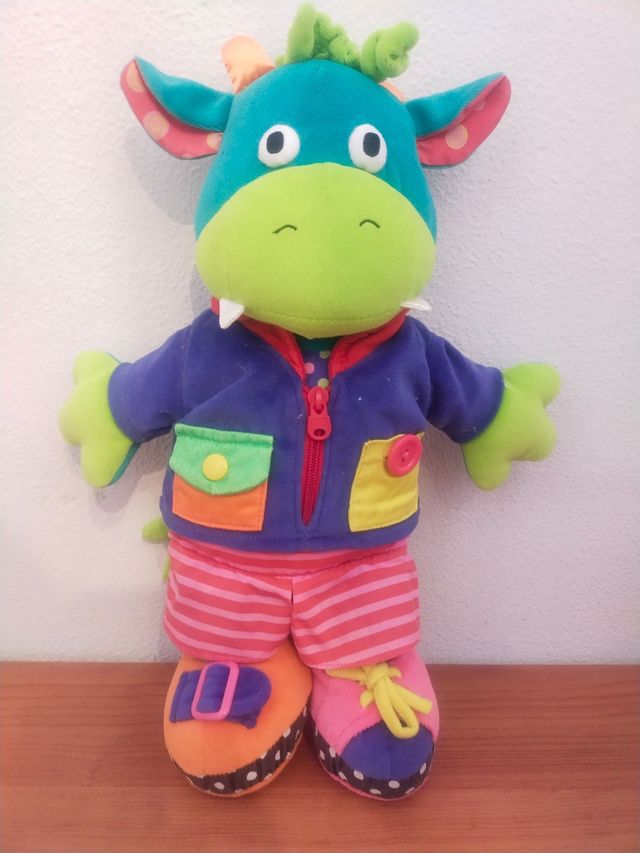 Peluche Dragón Abroches Miniland Nuevo a Estrenar